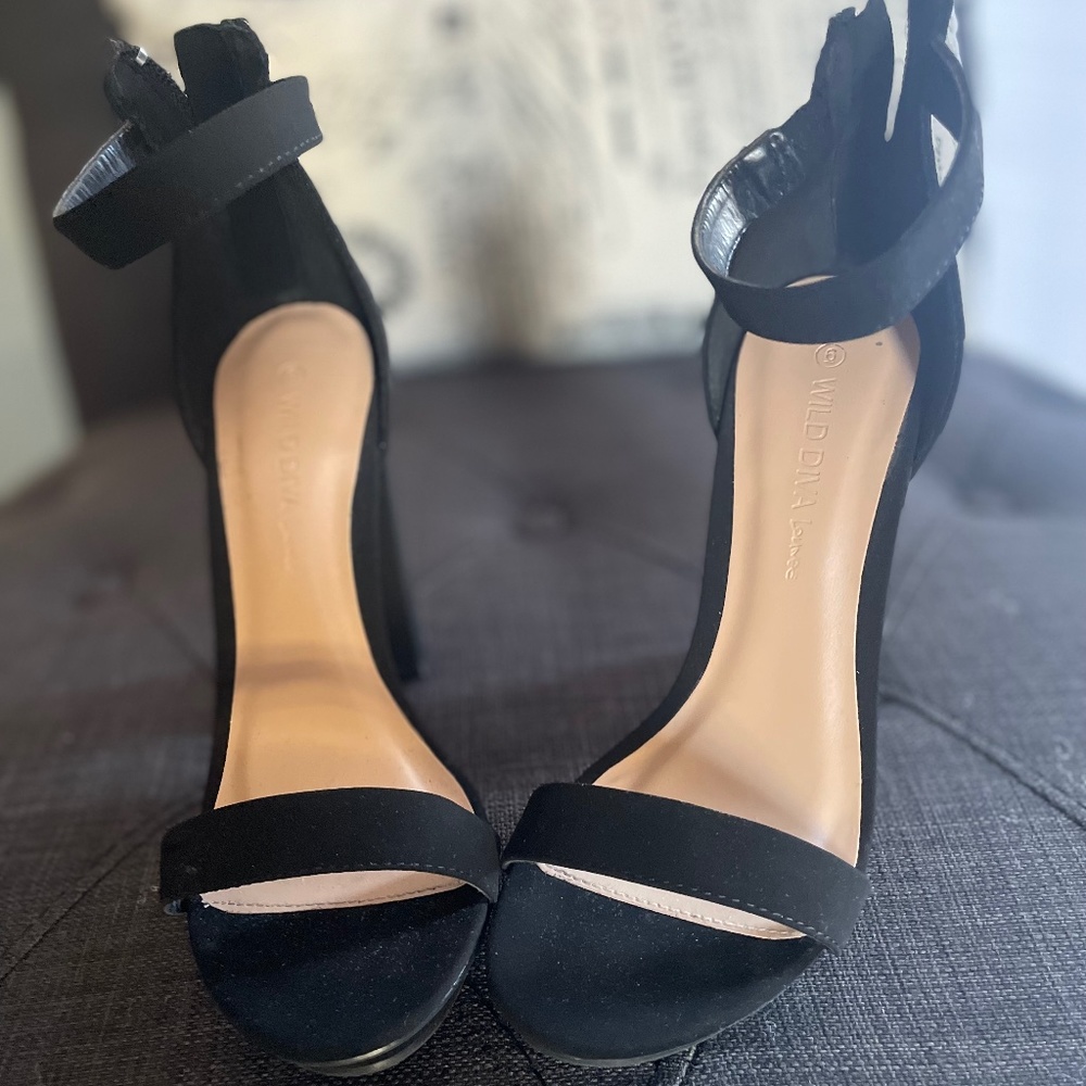 Black heels